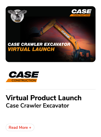 Case crawler excavator launch